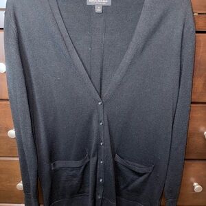 Banana Republic womens Black Cardigan Sweater
